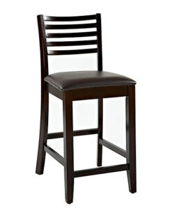 Triena Collection Ladder Counter Stool Home
