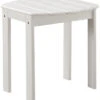 White Adirondack End Table Home