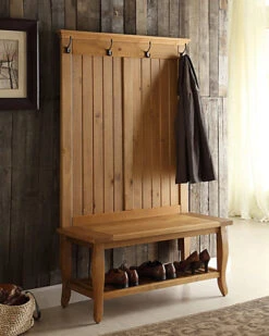 Santa Fe Hall Tree Home -Linon 3070753484 RLLD 2