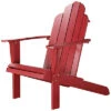 Red Adirondack Chair Home -Linon 3070926435 RLLD 1