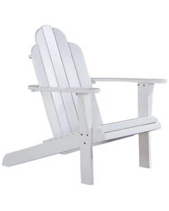 White Adirondack Chair Home